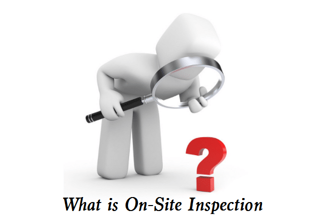site visit vs site inspection